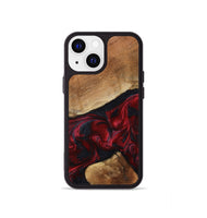 iPhone 13 mini Wood Phone Case - Donny (Red, 801422)