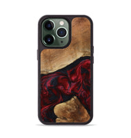 iPhone 13 Pro Wood Phone Case - Donny (Red, 801422)