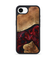 iPhone 16e Wood Phone Case - Donny (Red, 801422)