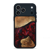 iPhone 17 Pro Max Wood Phone Case - Donny (Red, 801422)