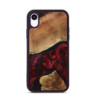iPhone Xr Wood Phone Case - Donny (Red, 801422)