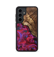 Galaxy S24 Wood Phone Case - Debbi (Red, 801426)