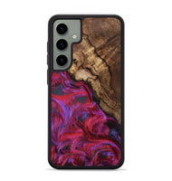 Galaxy S24 Plus Wood Phone Case - Debbi (Red, 801426)