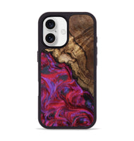 iPhone 17 Wood Phone Case - Debbi (Red, 801426)