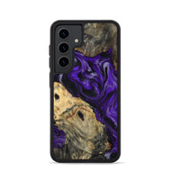 Galaxy S24 Wood Phone Case - Tammie (Purple, 801451)