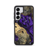 Galaxy S25 Wood Phone Case - Tammie (Purple, 801451)