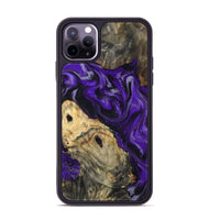 iPhone 11 Pro Max Wood Phone Case - Tammie (Purple, 801451)