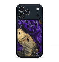 iPhone 17 Pro Max Wood Phone Case - Tammie (Purple, 801451)
