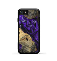 iPhone SE Wood Phone Case - Tammie (Purple, 801451)