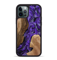 iPhone 12 Pro Max Wood Phone Case - Rupert (Purple, 801453)