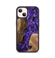iPhone 14 Wood Phone Case - Rupert (Purple, 801453)