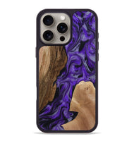 iPhone 16 Pro Max Wood Phone Case - Rupert (Purple, 801453)