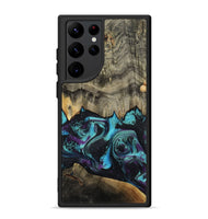 Galaxy S22 Ultra Wood Phone Case - Deena (Purple, 801454)