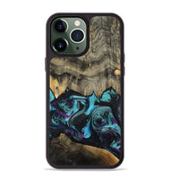 iPhone 13 Pro Max Wood Phone Case - Deena (Purple, 801454)