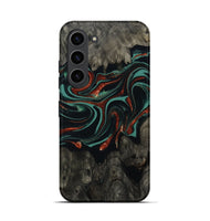 Galaxy S23 Wood Live Edge Phone Case - Maya (Green, 801492)