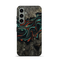 Galaxy S24 Wood Live Edge Phone Case - Maya (Green, 801492)