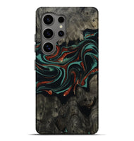 Galaxy S25 Ultra Wood Live Edge Phone Case - Maya (Green, 801492)