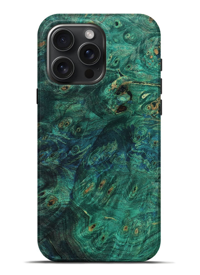iPhone 16 Pro Max Wood Live Edge Phone Case - Jaiden (Double Dyed, 801497)