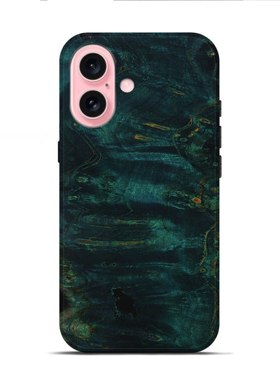 iPhone 16 Wood Live Edge Phone Case - Ramona (Wood Burl, 801499)