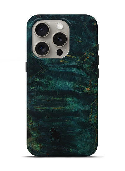 iPhone 16 Pro Wood Live Edge Phone Case - Ramona (Wood Burl, 801499)