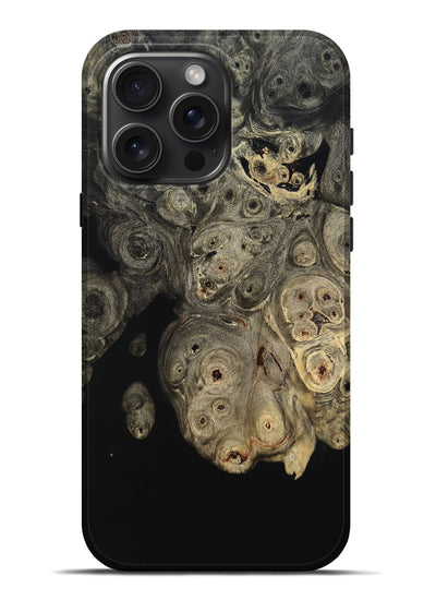 iPhone 16 Pro Max Wood Live Edge Phone Case - Julien (Wood Burl, 801500)