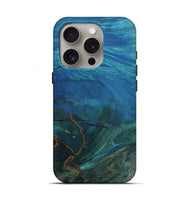 iPhone 16 Pro Wood Live Edge Phone Case - Evert (Wood Burl, 801503)