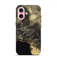 iPhone 16 Wood Live Edge Phone Case - Barbara (Wood Burl, 801505)