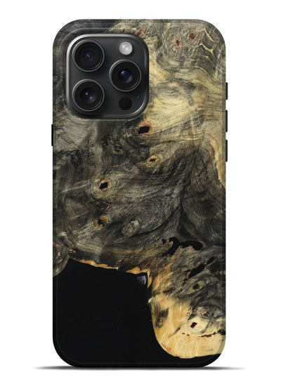iPhone 16 Pro Max Wood Live Edge Phone Case - Barbara (Wood Burl, 801505)