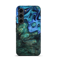 Galaxy S23 Wood Live Edge Phone Case - Keshia (Blue, 801507)