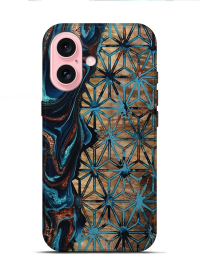 iPhone 16 Wood Live Edge Phone Case - Joaquin (Pattern, 801508)