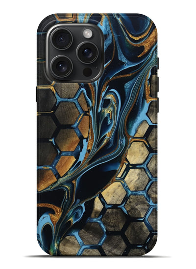 iPhone 16 Pro Max Wood Live Edge Phone Case - Marilee (Pattern, 801509)