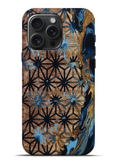 iPhone 16 Pro Max Wood Live Edge Phone Case - Lyndsay (Pattern, 801511)