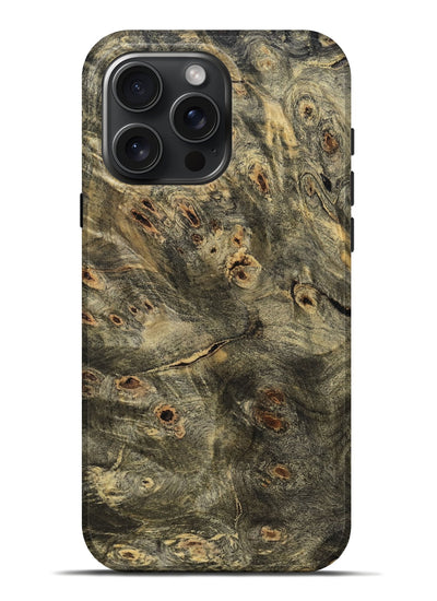 iPhone 16 Pro Max Wood Live Edge Phone Case - Grant (Wood Burl, 801517)