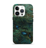 iPhone 15 Pro Wood Live Edge Phone Case - Dorene (Wood Burl, 801518)