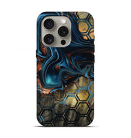 iPhone 16 Pro Wood Live Edge Phone Case - Vena (Pattern, 801519)