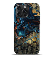 iPhone 16 Pro Max Wood Live Edge Phone Case - Vena (Pattern, 801519)