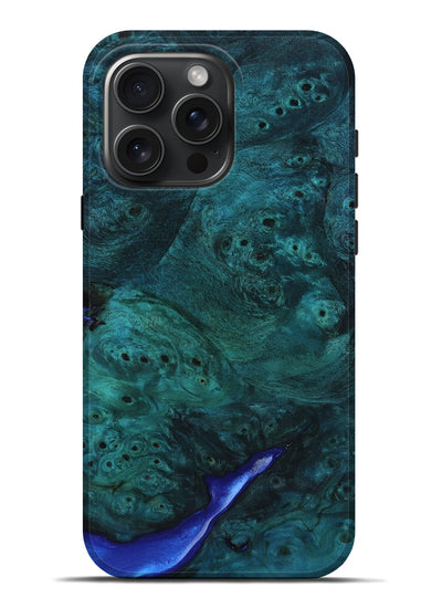 iPhone 16 Pro Max Wood Live Edge Phone Case - Jocelyn (Wood Burl, 801522)