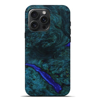 iPhone 16 Pro Max Wood Live Edge Phone Case - Lu (Wood Burl, 801524)