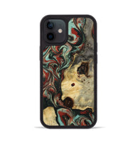 iPhone 12 Wood Phone Case - Florida (Green, 801540)