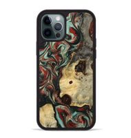 iPhone 12 Pro Max Wood Phone Case - Florida (Green, 801540)