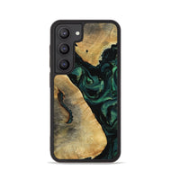 Galaxy S23 Wood Phone Case - Erykah (Green, 801541)