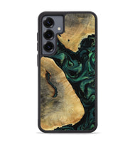 Galaxy S25 Plus Wood Phone Case - Erykah (Green, 801541)