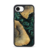 iPhone 16e Wood Phone Case - Erykah (Green, 801541)