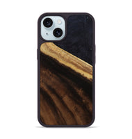 iPhone 15 Wood Phone Case - Ashlynn (Wood Burl, 801548)