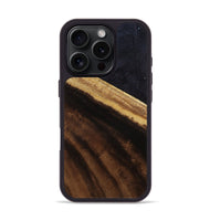 iPhone 16 Pro Wood Phone Case - Ashlynn (Wood Burl, 801548)