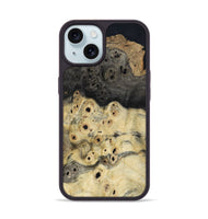 iPhone 15 Wood Phone Case - Gayla (Wood Burl, 801553)