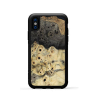 iPhone Xs Wood Phone Case - Gayla (Wood Burl, 801553)