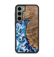 Galaxy S23 Plus Wood Phone Case - Chrissy (Blue, 801556)