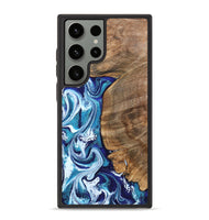 Galaxy S23 Ultra Wood Phone Case - Chrissy (Blue, 801556)