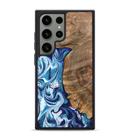 Galaxy S24 Ultra Wood Phone Case - Chrissy (Blue, 801556)